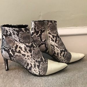 Rag & bone snake skin beha boots